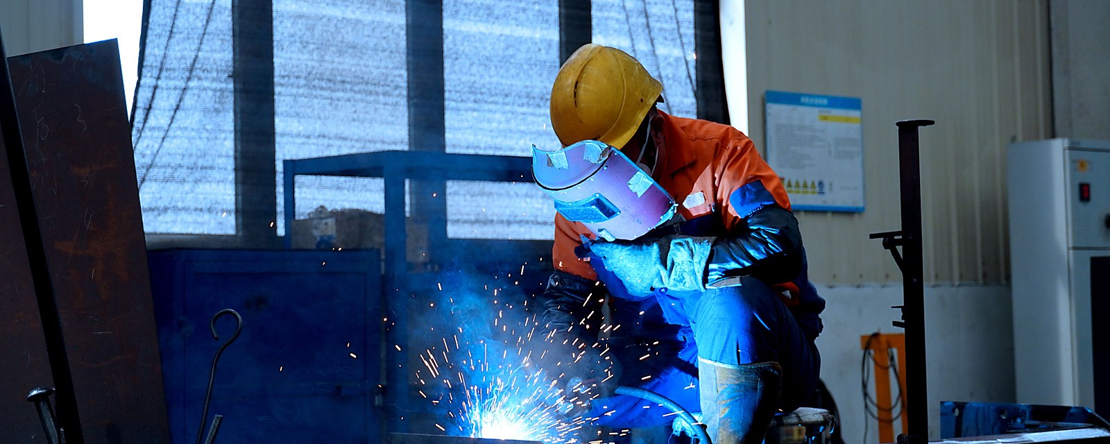 Metal welding production