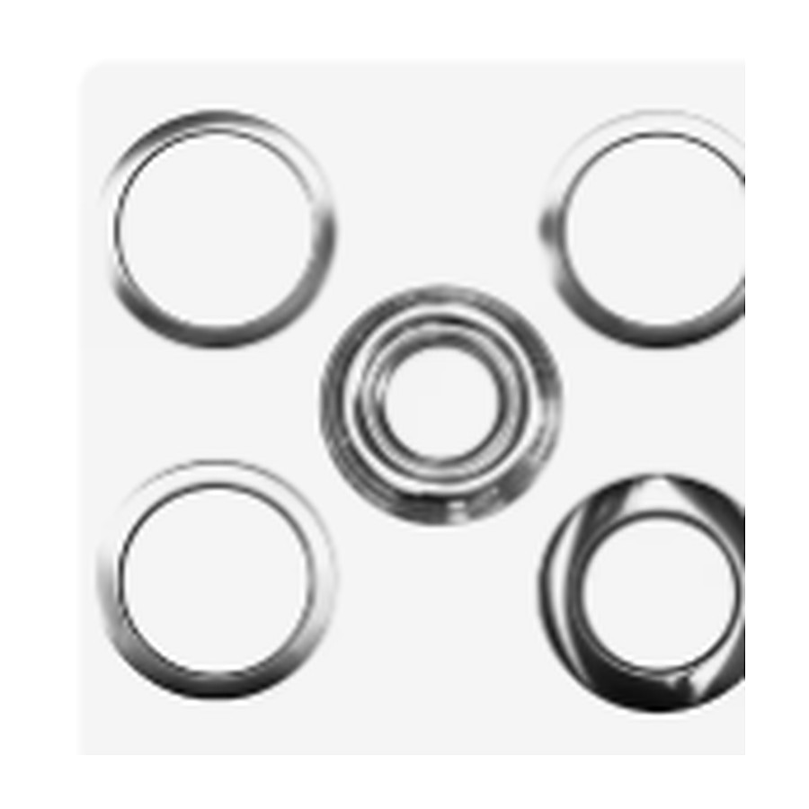 Modern Durable 304 Stainless Steel Roman Column Clamp Rings