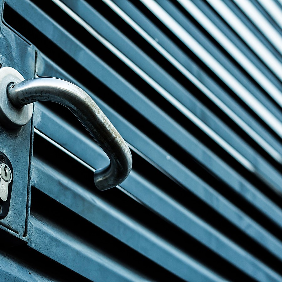 Door handle and lock