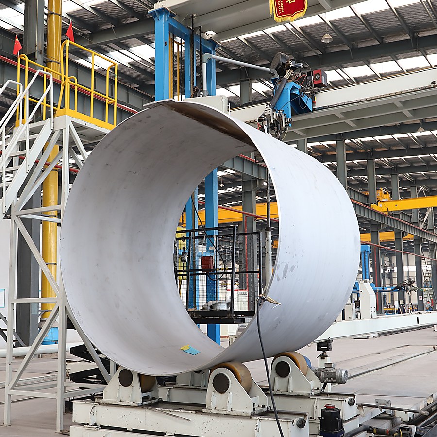 Large Diameter Stainless Steel Pipe Fabrication